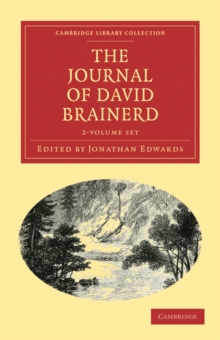 Image for The Diary and Journal of David Brainerd 2 Volume Paperback Set