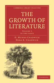 Image for The Growth of Literature 2 part set