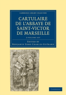 Image for Cartulaire de l'Abbaye de Saint-Victor de Marseille 2 Volume Set