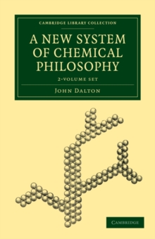 Image for A New System of Chemical Philosophy 2 Volume Set