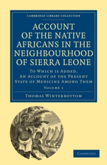 Image for Account of the Native Africans in the Neighbourhood of Sierra Leone