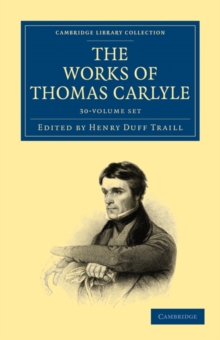 Image for The Works of Thomas Carlyle 30 Volume Set