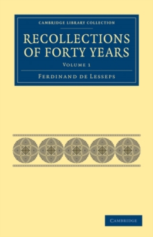 Recollections of Forty Years Recollections of Forty Years