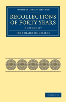 Image for Recollections of Forty Years 2 Volume Set
