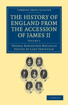 History of England from the Accession of James II