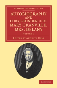 Image for Autobiography and Correspondence of Mary Granville, Mrs Delany