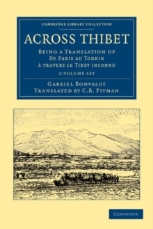 Image for Across Thibet 2 Volume Set