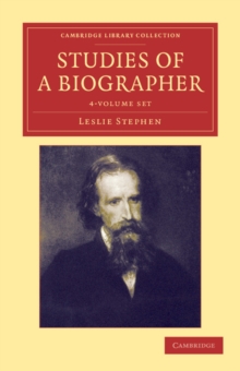 Studies of a Biographer 4 Volume Set