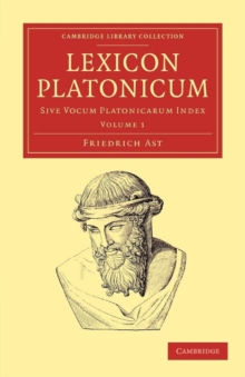 Lexicon Platonicum: Sive vocum Platonicarum index