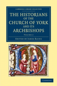 Historians of the Church of York and its Archbishops