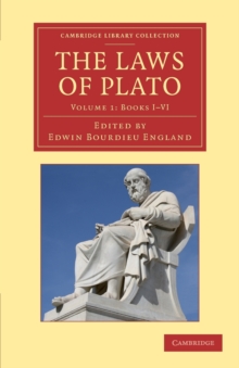 Image for The Laws of Plato : Edited with an Introduction, Notes etc.