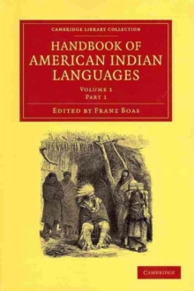Image for Handbook of American Indian Languages 2 Volume Set