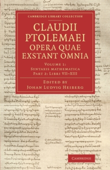 Image for Claudii Ptolemaei opera quae exstant omnia