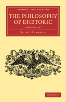Image for The Philosophy of Rhetoric 2 Volume Set