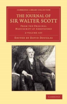 Image for The Journal of Sir Walter Scott 2 Volume Set : From the Original Manuscript at Abbotsford