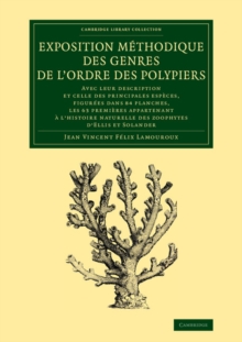 Image for Exposition methodique des genres de l'ordre des polypiers