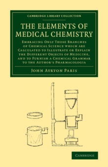 Elements of Medical Chemistry