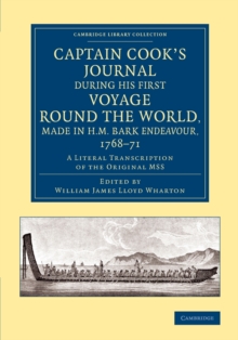 Image for Captain Cook's journal during his first voyage round the world, made in H.M. Bark Endeavour, 1768-71  : a literal transcription of the original MSS