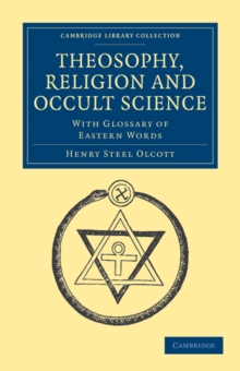 Image for Theosophy, Religion and Occult Science