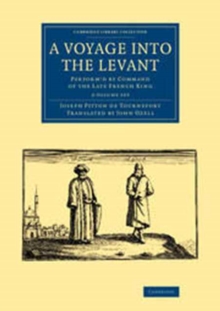 Image for A Voyage into the Levant 2 Volume Set