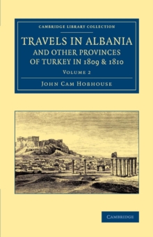 Image for Travels in Albania and Other Provinces of Turkey in 1809 and 1810