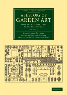 History of Garden Art