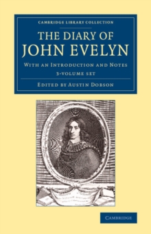 Image for The Diary of John Evelyn 3 Volume Set