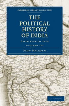 Image for The Political History of India, from 1784 to 1823 2 Volume Set
