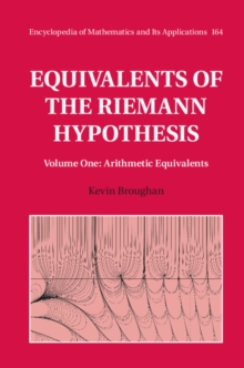 Image for Equivalents of the Riemann Hypothesis: Volume 1, Arithmetic Equivalents
