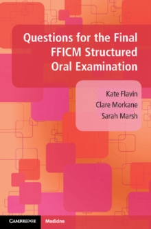 Image for Questions for the final FFICM structured oral examination