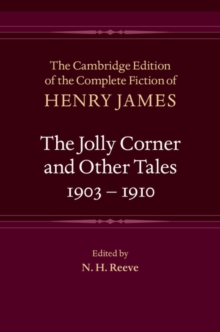 Image for The Jolly Corner and Other Tales, 1903-1910