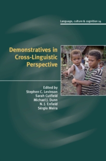 Image for Demonstratives in Cross-Linguistic Perspective