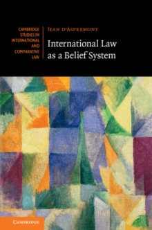 Image for International Law as a Belief System