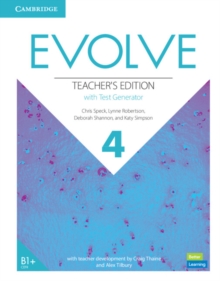 Evolve Level 4 Teacher’s Edition with Test Generator