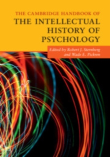 Cambridge Handbook of the Intellectual History of Psychology