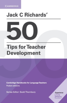 Image for Jack C Richards' 50 Tips for Teacher Development Pocket Editions