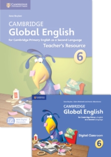 Image for Cambridge global EnglishStage 6,: Teacher's resource book with Digital Classroom (1 year)