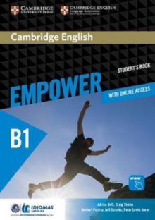 Image for Cambridge English empowerPre-intermediate,: B1 Student's book