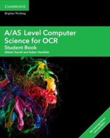 Image for A/AS level computer science for OCR: Student book with Cambridge Elevate enhanced edition (2 years)