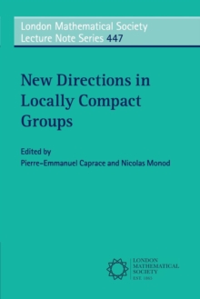 Image for New directions in locally compact groups