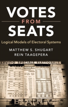 Votes from Seats: Logical Models of Electoral Systems