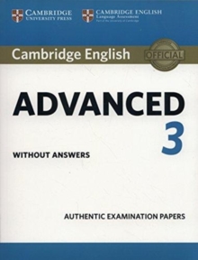 Image for Cambridge English advanced 3: Student's book without answers