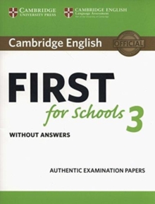 Cambridge English First for Schools 3 Student’s Book without Answers