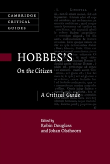 Hobbes’s On the Citizen: A Critical Guide