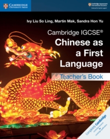 Image for Chinese as a first language: Teacher's book