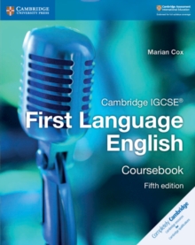 Image for Cambridge IGCSE first language English coursebook
