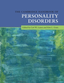 Cambridge Handbook of Personality Disorders