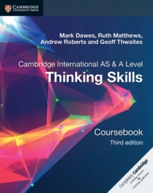 Image for Cambridge international AS & A level thinking skills: Coursebook