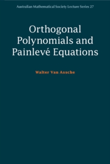 Image for Orthogonal polynomials and Painlevâe equations