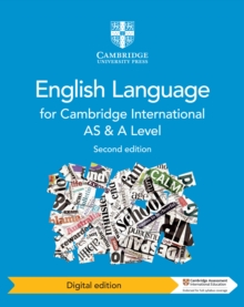 Image for Cambridge International AS and A level English language.